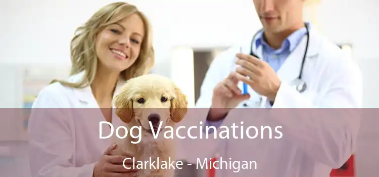 Dog Vaccinations Clarklake - Michigan