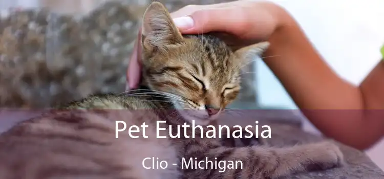 Pet Euthanasia Clio - Michigan