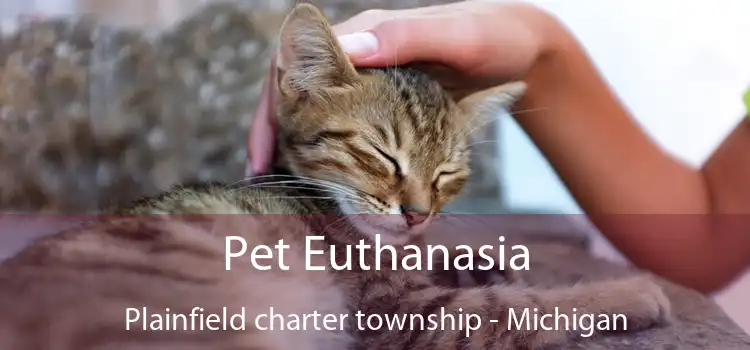 Pet Euthanasia Plainfield charter township - Michigan