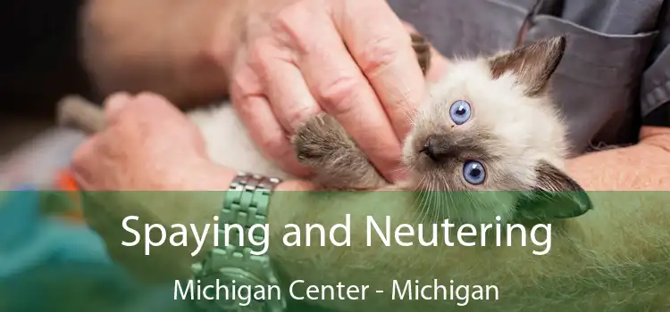 Spaying and Neutering Michigan Center - Michigan