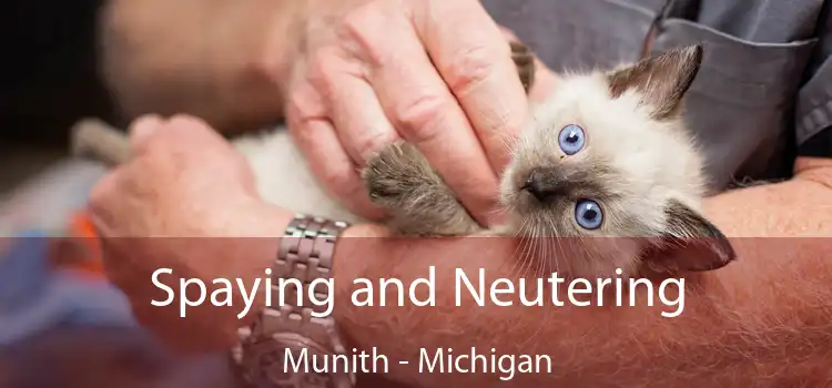 Spaying and Neutering Munith - Michigan