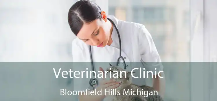 Veterinarian Clinic Bloomfield Hills Michigan